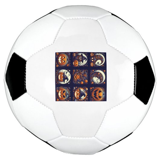 Halloween-Voetbal Voetbal (Gedraaid)