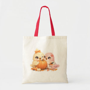 Halloween Vogel Vrienden Canvas Tas