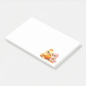 Halloween Vogel Vrienden Horizontale Post-It Notit Post-it® Notes (Schuin)