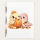 Halloween Vogel Vrienden Wekelijkse Planner (Voorkant)