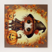 Halloween vogelverschrikker 1 legpuzzel (Horizontaal)