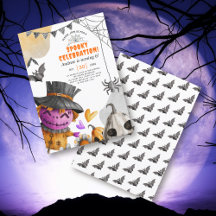 Halloween vogelverschrikker kinderen verjaardag ui