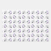 Halloween vogelverschrikker met pompoen inpakpapier vel (Voorkant 3)