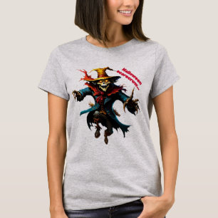 Halloween vogelverschrikker T-shirt