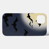 Halloween volle maan met vleermuizen Case-Mate iPhone case (Achterkant (horizontaal))