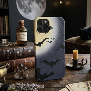 Halloween Volle Maan Met Vleermuizen Case-Mate iPhone Case