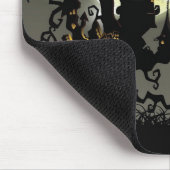 Halloween volle maannachtachtergrond muismat (Hoek)