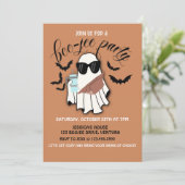 Halloween, Volwassen Halloween, Kostuumfeest, Boo- Kaart (Staand voorkant)