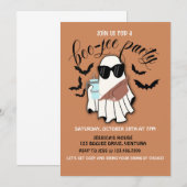 Halloween, Volwassen Halloween, Kostuumfeest, Boo- Kaart (Voorkant / Achterkant)