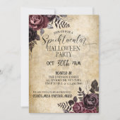 Halloween, Volwassen Halloween, Kostuumpartij, Kos Kaart (Voorkant)
