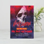 Halloween Volwassen Partij Kaart (Staand voorkant)