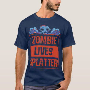Halloween Volwassenen Horror Kostuum Grappige Zomb T-shirt