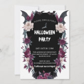 Halloween Volwassenen Spooky Gothic Kostuumfeest Kaart (Voorkant)