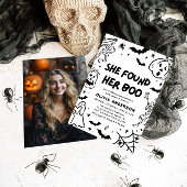 Halloween vond haar Boo Vrijgezellenfeest Kaart