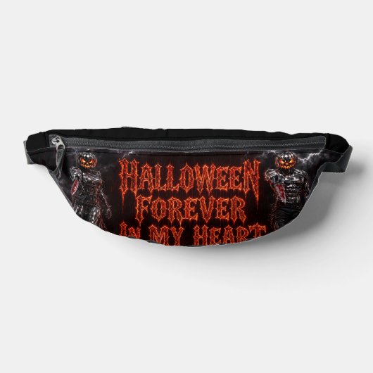 Halloween Voor Altijd In Mijn Hart Gotische Pompoe Heuptasje (Liggend)