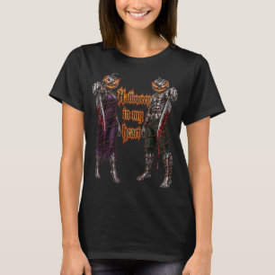 Halloween Voor Altijd In Mijn Hart Gotische Pompoe T-shirt