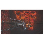 Halloween Voor Altijd In Mijn Hart Gotische Pompoe Tafelkleed (Voorkant (Horizontaal))