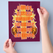 Halloween voor christenen (gedicht) flyer (Hand)