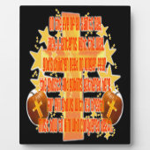 Halloween voor christenen (gedicht) fotoplaat (Voorkant)