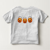 Halloween voor de allerkleinsten kinder shirts (Achterkant)