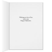 Halloween voor de peetmoeder, Schattige volks kuns (Binnen (Rechts))