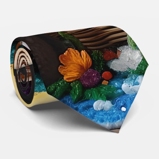 Halloween (voor hem) stropdas (Opgerold)