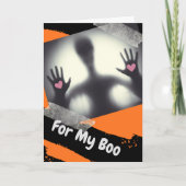 Halloween voor mijn Boo Boyvriend Kaart (Voorkant)