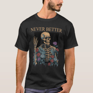 Halloween voor vrouwen nooit beter esthetisch t-shirt