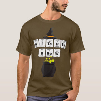 Halloween voor Wetenschapsdocenten Scheikunde Vrou T-shirt