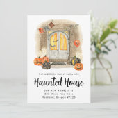 Halloween-voorklep Aankondiging (Staand voorkant)