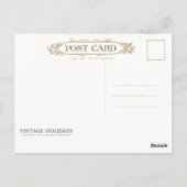 Halloween Voorzorgsmaatregelen Briefkaart (Achterkant)