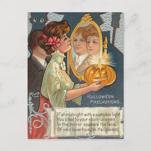 Halloween Voorzorgsmaatregelen Briefkaart (Voorkant)