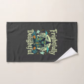 Halloween Vreselijk Verrukkelijk Spokenhuis Vec Handdoek (Handdoek)