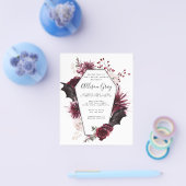 Halloween Vrijgezellenfeest | Begrotingsbrochure Flyer (Enkel)