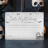 Halloween Vrijgezellenfeest Date Night Ideeën Kaar Kaart