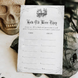 Halloween Vrijgezellenfeest Guess The Age spel