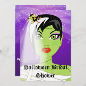 Halloween Vrijgezellenfeest Kaart (Voorkant / Achterkant)