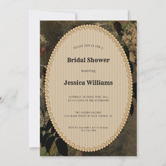 Halloween Vrijgezellenfeest Kaart (Achterkant)