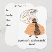 Halloween Vrijgezellenfeest Kaart (Voorkant / Achterkant)