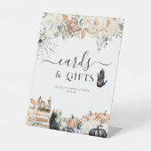 Halloween-Vrijgezellenfeest | Kaarten & geschenken Reclamebord Met Voetstuk (Voorkant)