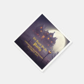 Halloween vrijgezellenfeest servet (Hoek)