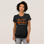 Halloween vrijgezellenfeest Tshirt-Cheers Witches T-shirt (Voorkant volledig)