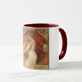 Halloween  Vrouw en Jack o Lantern Coffee Mok (Voorkant rechts)