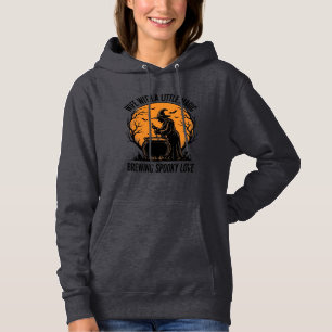 Halloween Vrouw Shirt Vintage Heks Ketel Humor