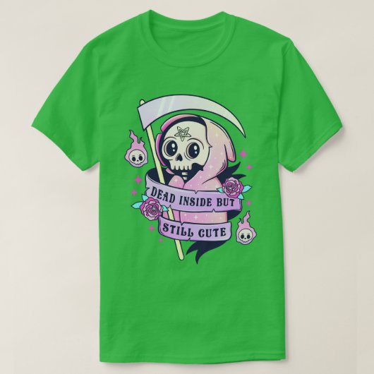 Halloween-vrouwen dood in een hemd t-shirt (Design voorkant)