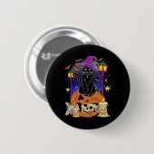 Halloween Vrouwen Mannen Kinder Halloween Black Ca Ronde Button 5,7 Cm (Voorkant /achterkant)