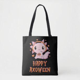 Halloween Vrouwen Meisjes Gaming Axolotl Kinder Tote Bag