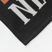 Halloween Vrouwen Nooit Beter Skelet Bloemenschede Fleece Deken (Hoek)