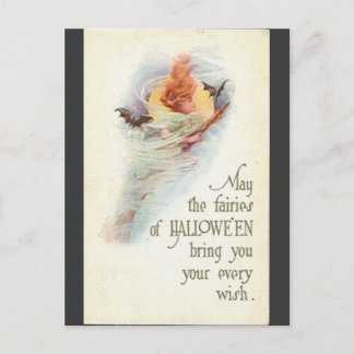 -halloween-vrouwtje-bats-broomstick-kaart briefkaart
