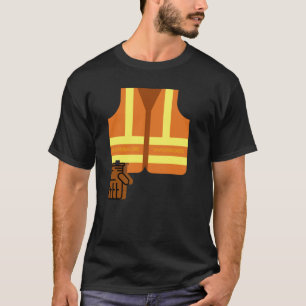 Halloween-vuilnisman-kostuum voor kinderen drijven t-shirt